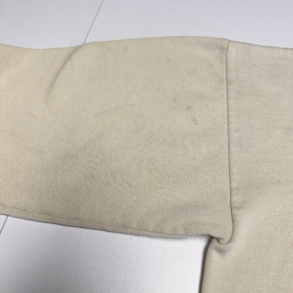 Vintage 90s Tenafly New Jersey Sweatshirt Adult XL White Crew Neck - Picture 8 of 16